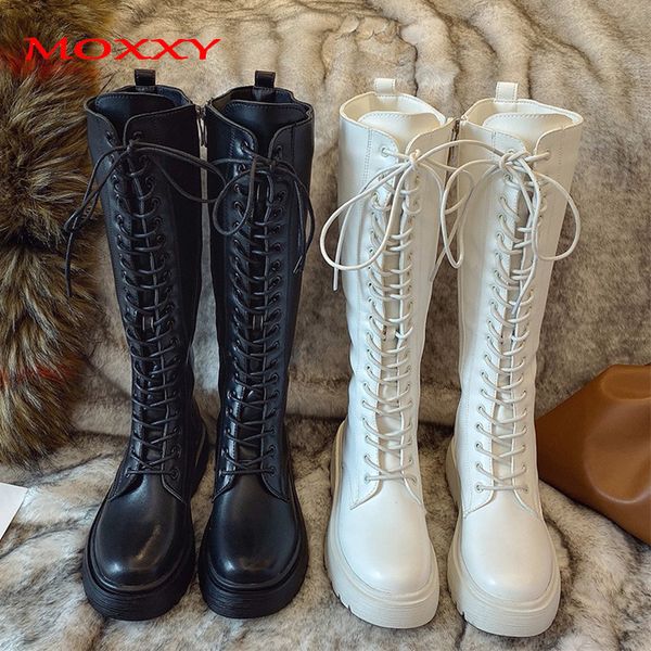 2020 winter knee high boots women black gothic shoes warm fur boots leather platform long women shoes white lace up
2020 winter knee high boots women black gothic shoes warm fur boots leather platform long women shoes white lace up