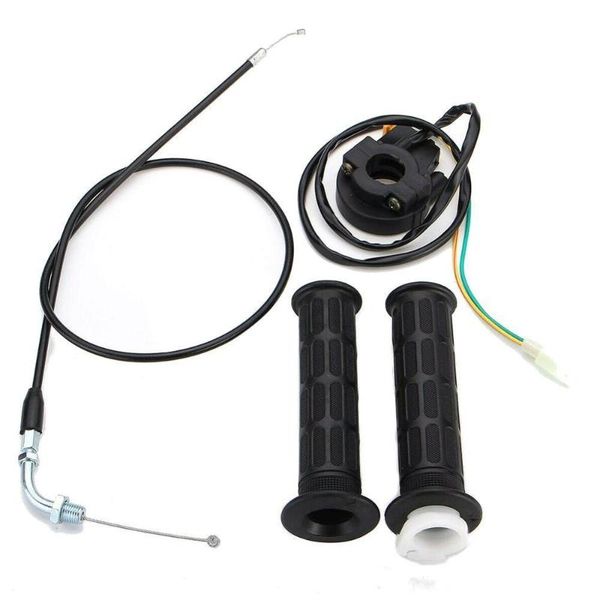off-road motorcycle grip throttle turn 22mm universal 49-80cc with throttle cable acceleration hand grip with twist cable
off-road motorcycle grip throttle turn 22mm universal 49-80cc with throttle cable acceleration hand grip with twist cable