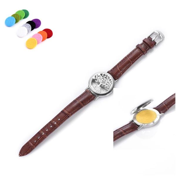 adjustable genuine leather band stainless steel fragrancy essential oil diffuser bracelet airfreshner jewelry for men, Black
adjustable genuine leather band stainless steel fragrancy essential oil diffuser bracelet airfreshner jewelry for men, Black
