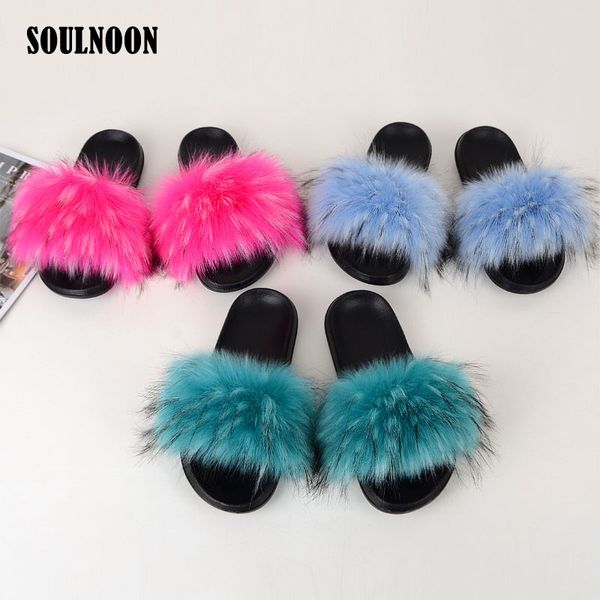 women furry slides faux fur slippers summers colorful fluffy fur home slippers female fuzzy flat flip flops plush home shoes, Black
women furry slides faux fur slippers summers colorful fluffy fur home slippers female fuzzy flat flip flops plush home shoes, Black