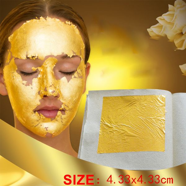 20pcs 24k arts project gold leaf foil wall decor anti aging gilding decoration 
20pcs 24k arts project gold leaf foil wall decor anti aging gilding decoration