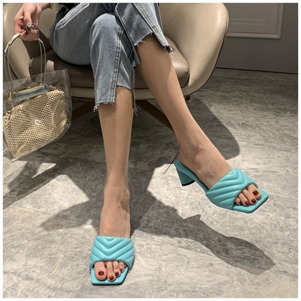 summer women slipper square toe sandal summer square high heel slides outdoor slippers slip on ladies shoes women sandals, Black
summer women slipper square toe sandal summer square high heel slides outdoor slippers slip on ladies shoes women sandals, Black