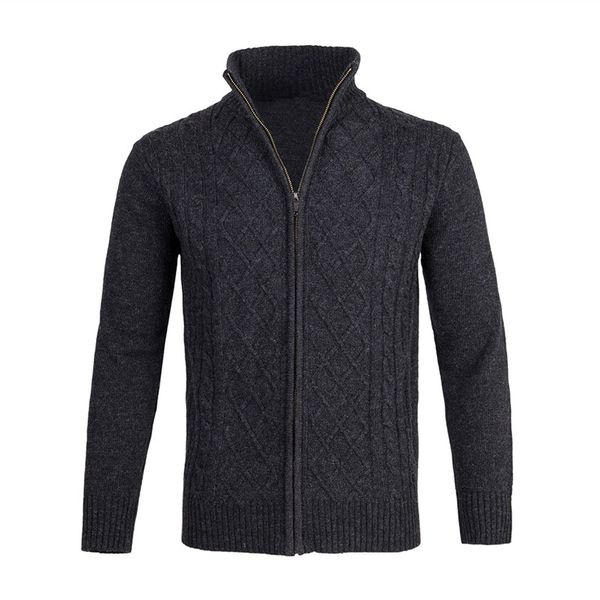 men's sweaters mandarin collar cotton cardigan autumn winter warm thick zipper print long sleeve jacket knitted casual male sweater coa, White;black
men's sweaters mandarin collar cotton cardigan autumn winter warm thick zipper print long sleeve jacket knitted casual male sweater coa, White;black