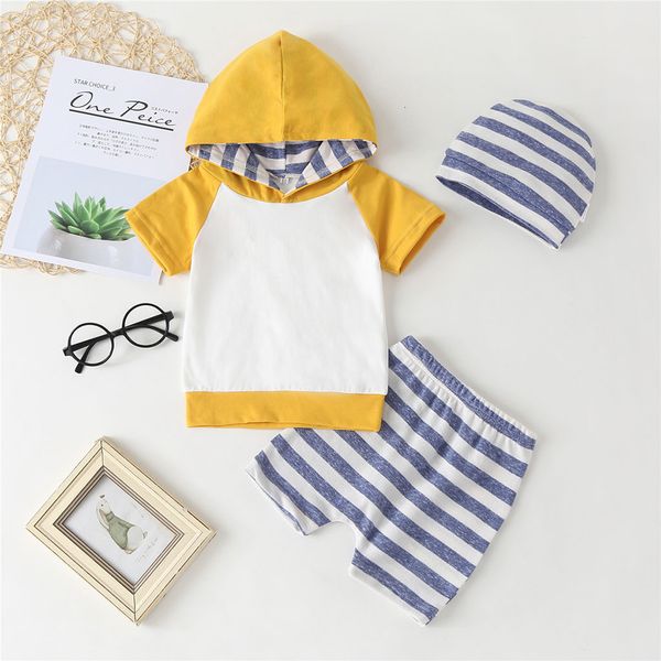 designer infant baby girls clothes short sleeve sets stripe print colorblock hoodie elastic shorts hat outfits kids gifts, Pink;blue
designer infant baby girls clothes short sleeve sets stripe print colorblock hoodie elastic shorts hat outfits kids gifts, Pink;blue
