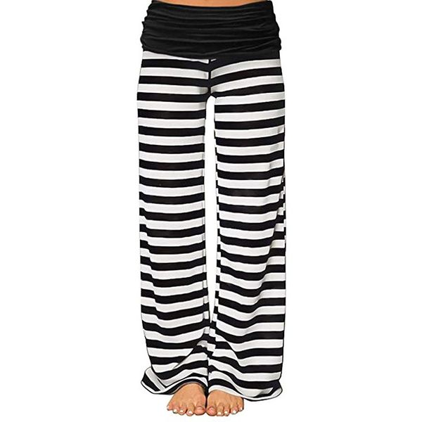 women pants stitching wide-leg pants yoga sweatpants 5 style fashion casual home wear female flower point print elastic waist high quality, Black;white
women pants stitching wide-leg pants yoga sweatpants 5 style fashion casual home wear female flower point print elastic waist high quality, Black;white