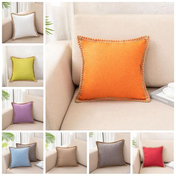 Solid Pillow Case Office Hotel Pillow Cover Luxury Norse Pillow Cases Bedroom Sofa Cushion Cover Sitting Living Room Car Decoration CGY435
Solid Pillow Case Office Hotel Pillow Cover Luxury Norse Pillow Cases Bedroom Sofa Cushion Cover Sitting Living Room Car Decoration CGY435