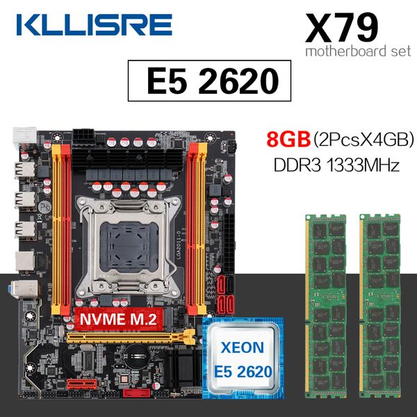 kllisre x79 chipset motherboard set with lga2011 combos xeon e5 2620 cpu 2pcs x 4gb = 8gb memory ddr3 ecc ram 1333mhz
kllisre x79 chipset motherboard set with lga2011 combos xeon e5 2620 cpu 2pcs x 4gb = 8gb memory ddr3 ecc ram 1333mhz