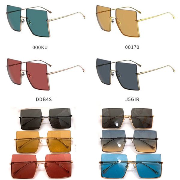 2020 latest multi-color lens sunglasses ff0401s men's and women's oversized sunglasses square frame metal temples with original bo, White;black
2020 latest multi-color lens sunglasses ff0401s men's and women's oversized sunglasses square frame metal temples with original bo, White;black