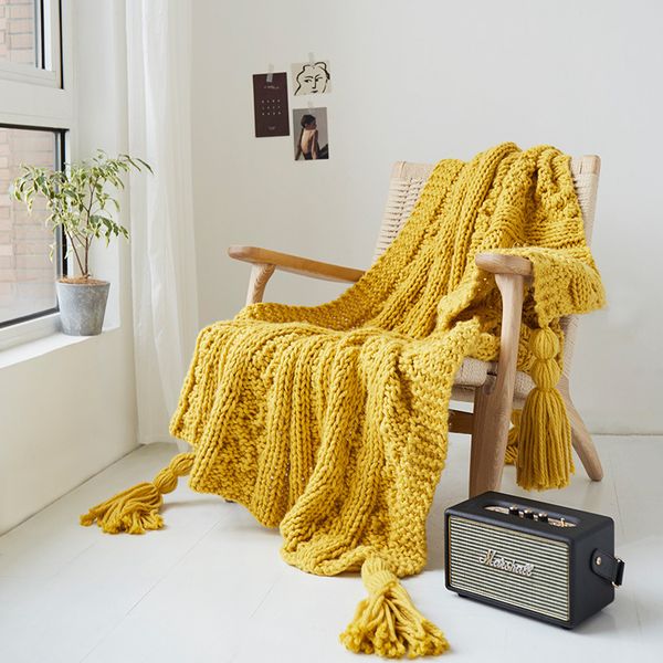 blankets cotton portable thread blankeowel blanket for travel home airplane chunky knit pography props
blankets cotton portable thread blankeowel blanket for travel home airplane chunky knit pography props