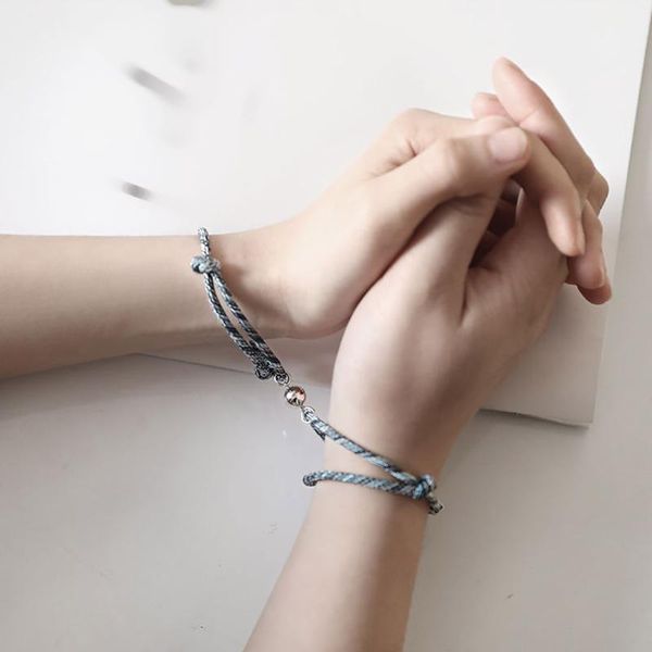 the pledge of eternal love magnet attracts each plated couples bracelet men and women aesthetic accessories girl jewelry, Golden;silver
the pledge of eternal love magnet attracts each plated couples bracelet men and women aesthetic accessories girl jewelry, Golden;silver