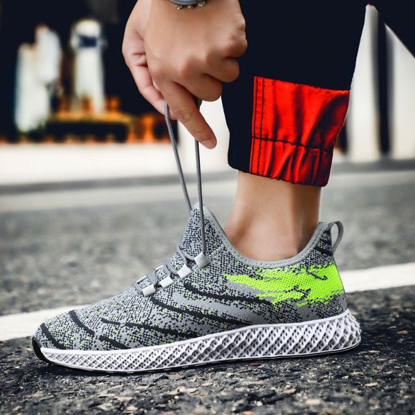 2020 new men's casual shoes fall lightweight men's shoes running -absorbing sneakers non-slip lace-up zapatos hombre, Black
2020 new men's casual shoes fall lightweight men's shoes running -absorbing sneakers non-slip lace-up zapatos hombre, Black