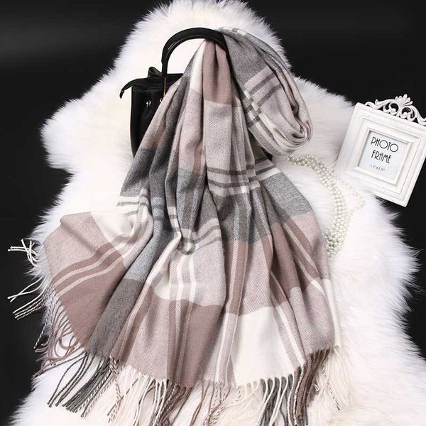 2020 new winter women scarves classic plaid style wool tassels shawls wraps pashnima ladies elegant warm thick long soft scarf, Blue;gray
2020 new winter women scarves classic plaid style wool tassels shawls wraps pashnima ladies elegant warm thick long soft scarf, Blue;gray