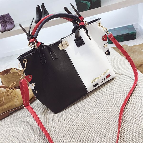 bag women handbag fashion women bag pu leather tote ladies designer patchwork handbags female casual large shoulder
bag women handbag fashion women bag pu leather tote ladies designer patchwork handbags female casual large shoulder