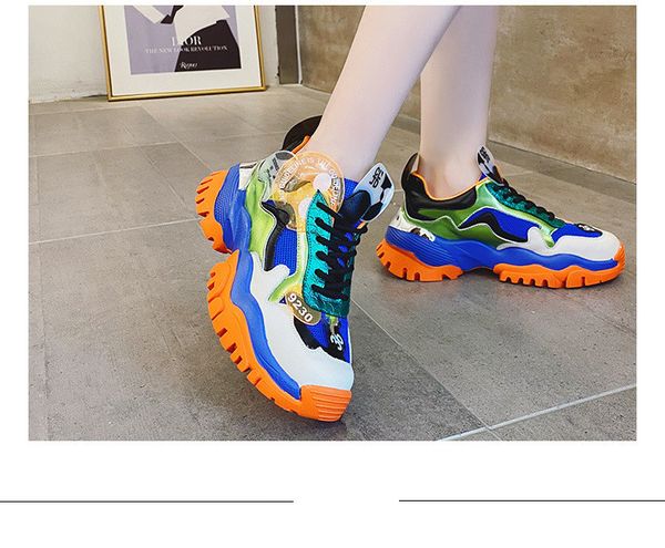 fall 2020 women's fashion shoes red new color matching personalized sports and leisure shoes, Black
fall 2020 women's fashion shoes red new color matching personalized sports and leisure shoes, Black