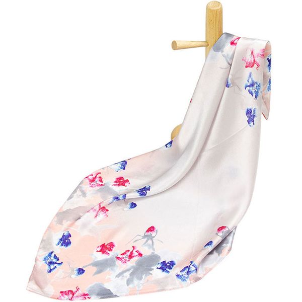 high-quality pure silk scarf women bandana female hair scarf flower women's natural silk square head neck for women, Blue;gray
high-quality pure silk scarf women bandana female hair scarf flower women's natural silk square head neck for women, Blue;gray