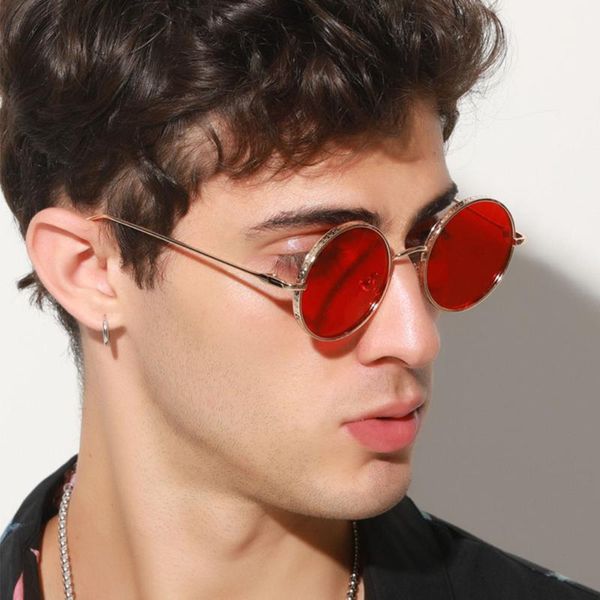 brand design round frame sun glasses men vintage metal sunglasses women new 2020 retro prince punk glasses male lunettes, White;black
brand design round frame sun glasses men vintage metal sunglasses women new 2020 retro prince punk glasses male lunettes, White;black