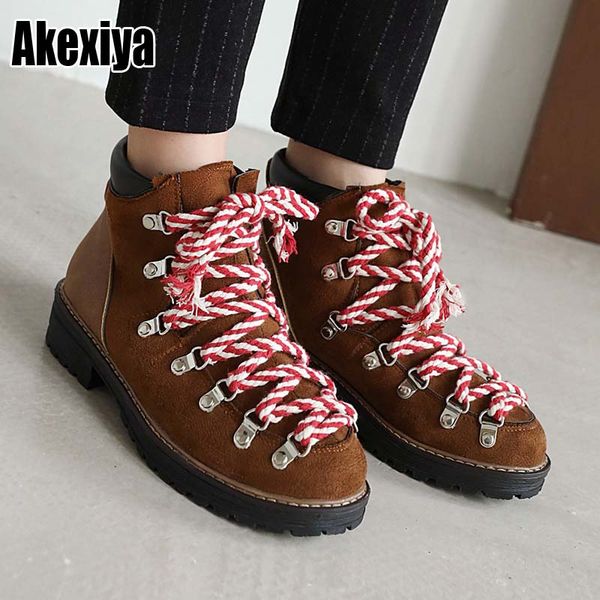 boots women flock ankle boot british style student female all-match vintage spring low-heeled lace up womens leisure trendy, Black
boots women flock ankle boot british style student female all-match vintage spring low-heeled lace up womens leisure trendy, Black