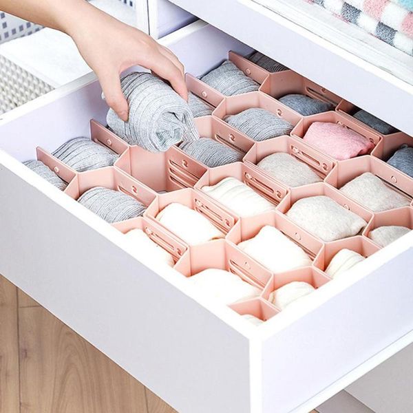 12pcs grid drawer divider board flexible home diy storage rack split bar socks organizer eesy to install
12pcs grid drawer divider board flexible home diy storage rack split bar socks organizer eesy to install