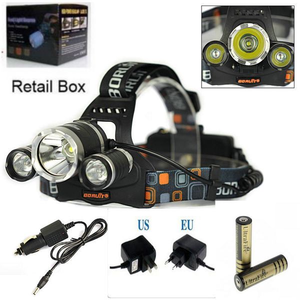 high power 5000lm 3x cree xm-l t6 led headlamp headlight head lamp light head torch +2x 18650+charger+car charger ing
high power 5000lm 3x cree xm-l t6 led headlamp headlight head lamp light head torch +2x 18650+charger+car charger ing