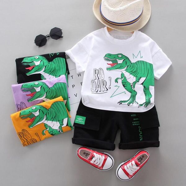 kids clothes clothing boy cute printing dinosaur t-shirt + shorts 2 pcs/set boys tracksuit children baby, White
kids clothes clothing boy cute printing dinosaur t-shirt + shorts 2 pcs/set boys tracksuit children baby, White