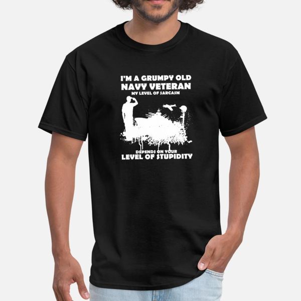i m a grumpy old navy veteran my level of sarcasm t shirt men design tee shirt size s-3xl costume graphic casual spring autumn trend shirt
i m a grumpy old navy veteran my level of sarcasm t shirt men design tee shirt size s-3xl costume graphic casual spring autumn trend shirt
