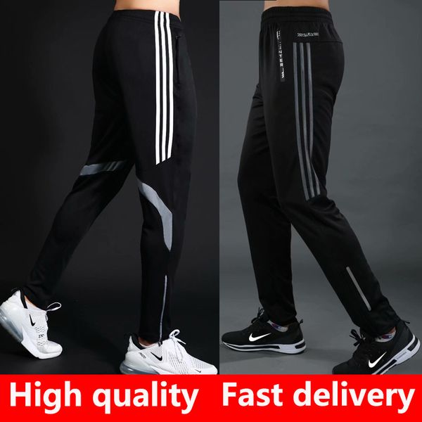new sport running with zipper pocket training elasticity jogging gym trousers soccer fitness pants for men, Black
new sport running with zipper pocket training elasticity jogging gym trousers soccer fitness pants for men, Black