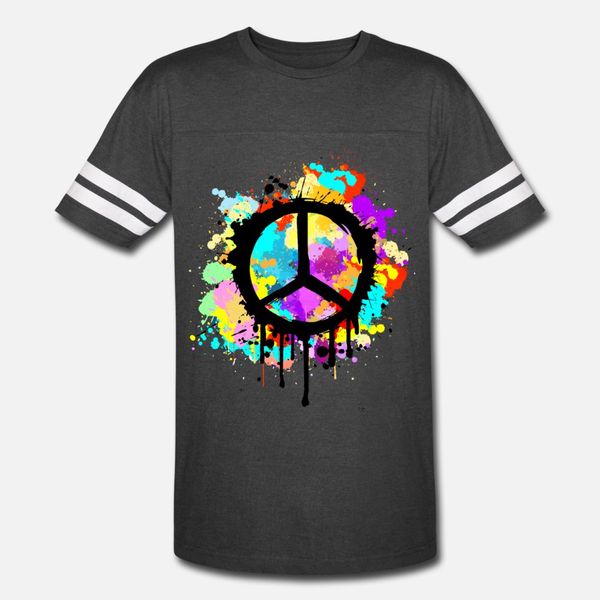 peace sign paint splatter painting retro creative t shirt men printing short sleeve size s-3xl natural authentic spring autumn letters shirt 
peace sign paint splatter painting retro creative t shirt men printing short sleeve size s-3xl natural authentic spring autumn letters shirt