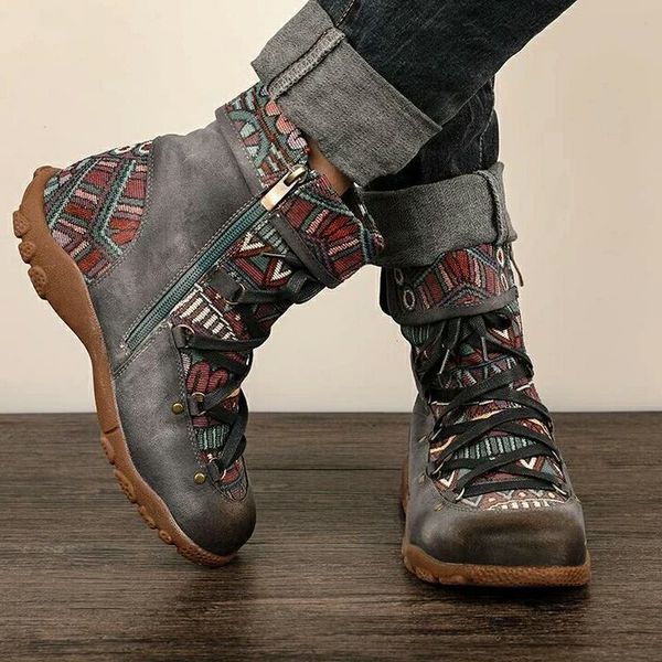 boots mid-calf women low heel nation style motorcycle fringed cowboy snow shoes spring autumn side zipper, Black
boots mid-calf women low heel nation style motorcycle fringed cowboy snow shoes spring autumn side zipper, Black