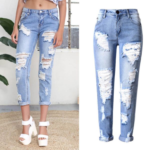 women's jeans 2021 big hole women fashion ladies cotton denim pants stretch womens ripped skinny for female 1574, Blue
women's jeans 2021 big hole women fashion ladies cotton denim pants stretch womens ripped skinny for female 1574, Blue