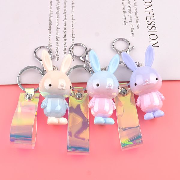 keychains 2021 arrival cute candy series color plush toy keychain for children and girls gift, Silver 
keychains 2021 arrival cute candy series color plush toy keychain for children and girls gift, Silver