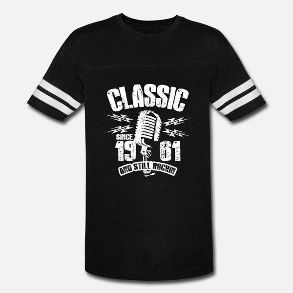 classic since 1961 t shirt men create tee shirt o neck cool loose funny casual summer standard shirt, White;black
classic since 1961 t shirt men create tee shirt o neck cool loose funny casual summer standard shirt, White;black