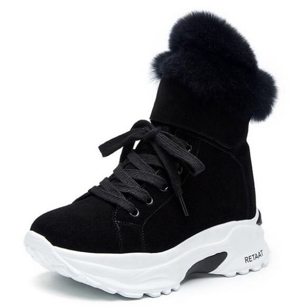 boots winter snow short female fashion wind matte cowhide leather casual sneakers warm shoes woman, Black
boots winter snow short female fashion wind matte cowhide leather casual sneakers warm shoes woman, Black