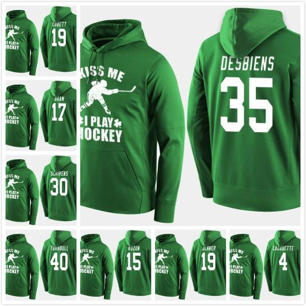 2019 canada team hockey hoodies jerseys custom green st. patricks day kiss me funny player sweatershirt 19 ebbett 35 desbiens 17 bram kozun, Black;red
2019 canada team hockey hoodies jerseys custom green st. patricks day kiss me funny player sweatershirt 19 ebbett 35 desbiens 17 bram kozun, Black;red