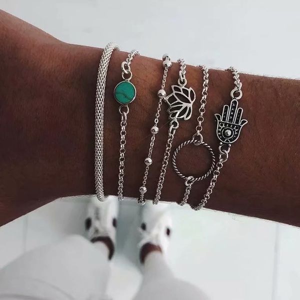 vintage silver color chain bracelets & bangles boho bracelet round charm bracelets for women friend gifts jewelry pulseira, Golden;silver
vintage silver color chain bracelets & bangles boho bracelet round charm bracelets for women friend gifts jewelry pulseira, Golden;silver