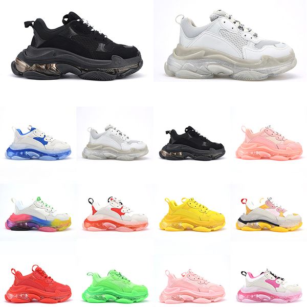 triple s outdoor shoes clear bubble midsole triple black white green men women sneakers platform mens trainers size 36-45
triple s outdoor shoes clear bubble midsole triple black white green men women sneakers platform mens trainers size 36-45