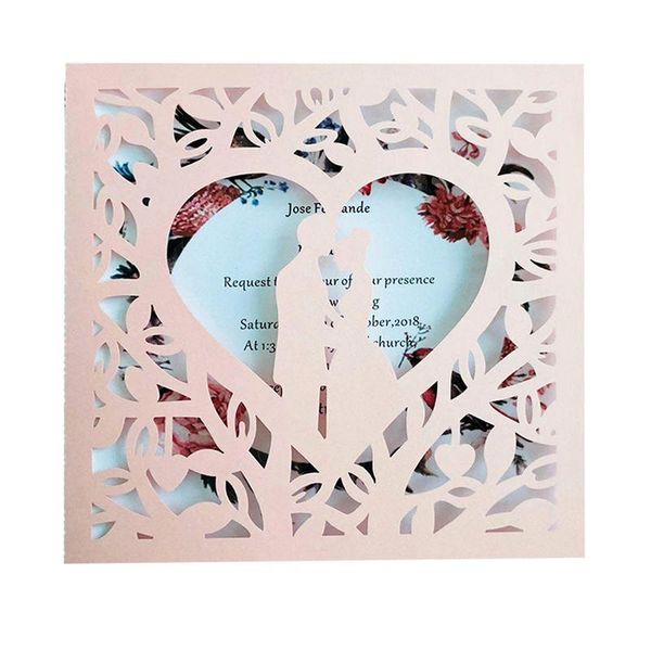 10pcs laser cut hollow wedding invitation cards card paper and cover kit for wedding birthday shower party decoration
10pcs laser cut hollow wedding invitation cards card paper and cover kit for wedding birthday shower party decoration