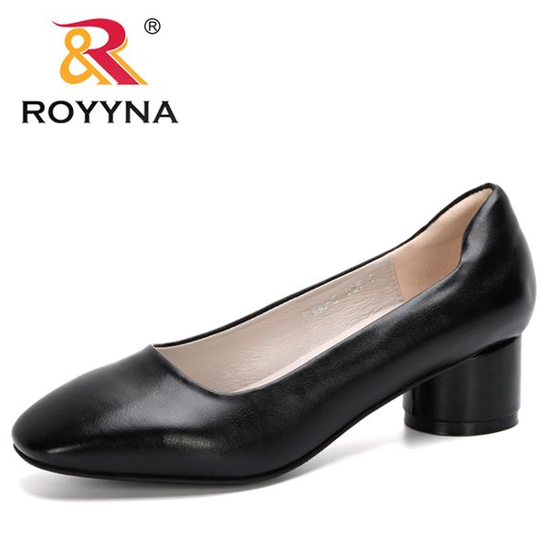 royyna 2020 new designers leather med heels shoes women classic pumps office ladies dress shoes wedding woman, Black
royyna 2020 new designers leather med heels shoes women classic pumps office ladies dress shoes wedding woman, Black