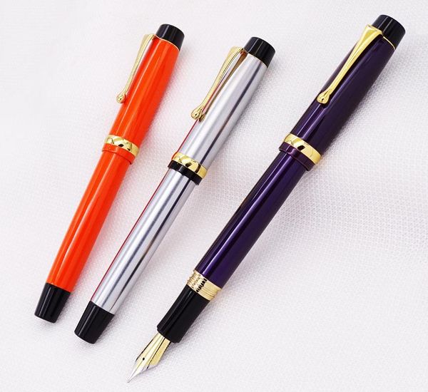 jinhao 15 advanced fountain pen medium nib 0.7mm with converter metal luxurious ink pens for office,business,home,school
jinhao 15 advanced fountain pen medium nib 0.7mm with converter metal luxurious ink pens for office,business,home,school