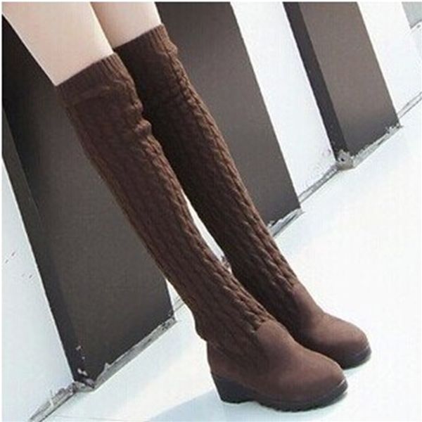 women's shoes women boots autumn and winter stretch fabric over-the-knee boots wedges heels snow, Black
women's shoes women boots autumn and winter stretch fabric over-the-knee boots wedges heels snow, Black