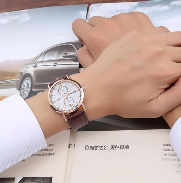 high-end fashion belt watch double eye five-hand roman numeral quartz non-mechanical couple watches, Slivery;brown
high-end fashion belt watch double eye five-hand roman numeral quartz non-mechanical couple watches, Slivery;brown