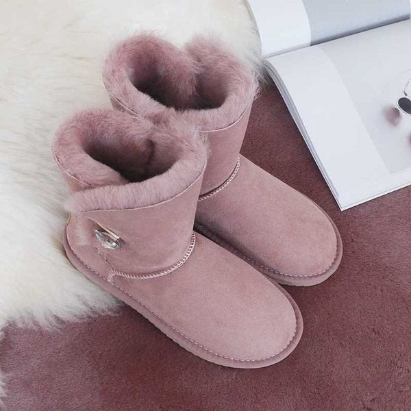 классический марка женщина snow boots подлинная овчины кожа женщин сапоги 100% натуральной теплой шерсти зимняя мода обувь, Black
классический марка женщина snow boots подлинная овчины кожа женщин сапоги 100% натуральной теплой шерсти зимняя мода обувь, Black