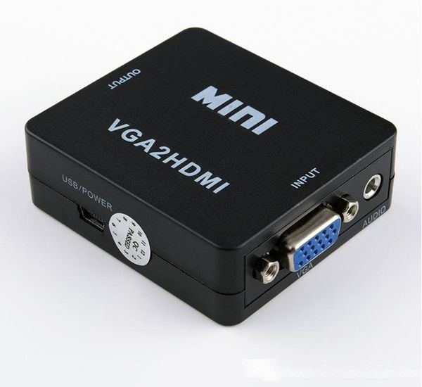 vga to hdmi converter with audio vga2hdmi 1080p adapter connector for pc lapto hdtv projector vga 2 hdmi converter 30pcs/lot
vga to hdmi converter with audio vga2hdmi 1080p adapter connector for pc lapto hdtv projector vga 2 hdmi converter 30pcs/lot