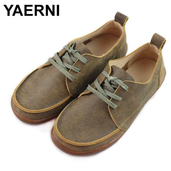 yaerniwomen barefoot shoes large size ladies flats 100% genuine leather woman flats lace up loafers shoes woman, Black
yaerniwomen barefoot shoes large size ladies flats 100% genuine leather woman flats lace up loafers shoes woman, Black