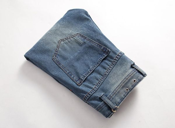 мужские джинсы дизайнер тонкий длинные distrressed zipper fly джинсы мода мужской одежда светло-голубой straight, Blue
мужские джинсы дизайнер тонкий длинные distrressed zipper fly джинсы мода мужской одежда светло-голубой straight, Blue