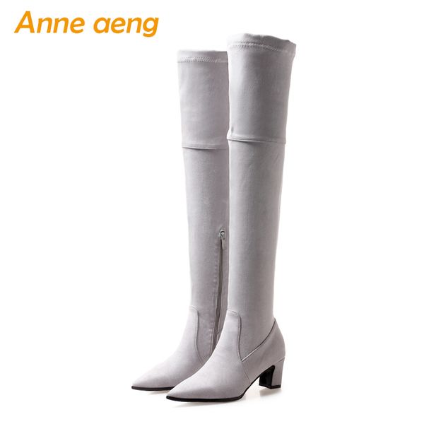 boots 2021 winter women over-the-knee high heel pointed toe zipper ladies shoes gray thigh big size, Black
boots 2021 winter women over-the-knee high heel pointed toe zipper ladies shoes gray thigh big size, Black