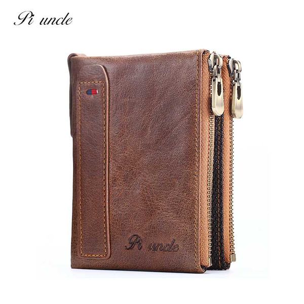 piuncle brand genuine leather men's zipper wallet male gift purse for cards slim wallet mini money short pockets, Red;black
piuncle brand genuine leather men's zipper wallet male gift purse for cards slim wallet mini money short pockets, Red;black