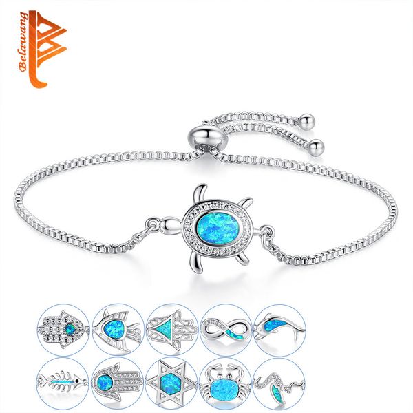 2019 new fashion blue opal sea turtle charm bracelets for women cubic zirconia crystal bracelet friendship beach jewelry y200918, Black
2019 new fashion blue opal sea turtle charm bracelets for women cubic zirconia crystal bracelet friendship beach jewelry y200918, Black
