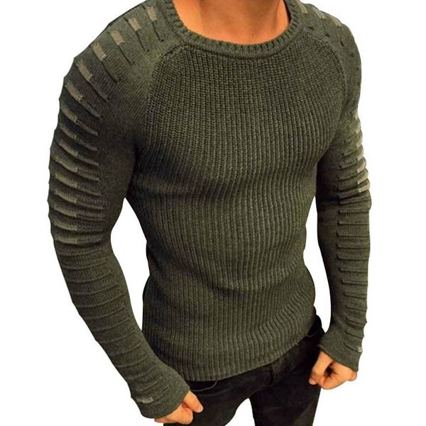 sweater men 2020 new casual slim pullover autumn round neck knitted striped patchwork winter warm brand classic sweater, White;black
sweater men 2020 new casual slim pullover autumn round neck knitted striped patchwork winter warm brand classic sweater, White;black