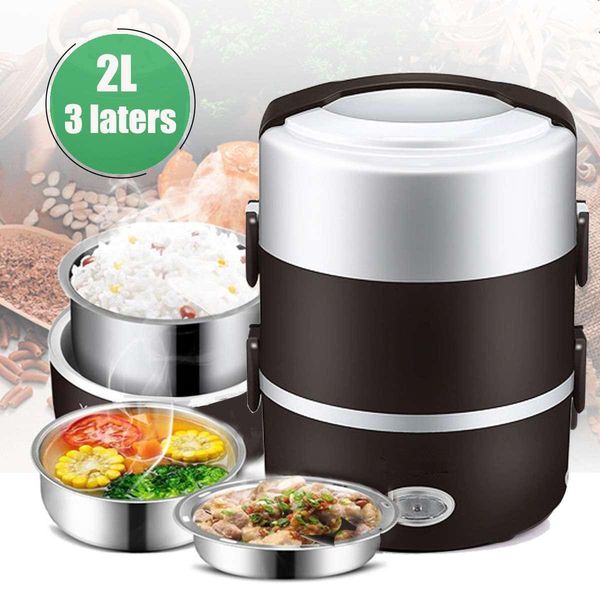 cgjxs2l 3 layer portable lunch box mini electric rice cooker steamer meal thermal heating automatic food container warmer cooking pot t19061
cgjxs2l 3 layer portable lunch box mini electric rice cooker steamer meal thermal heating automatic food container warmer cooking pot t19061