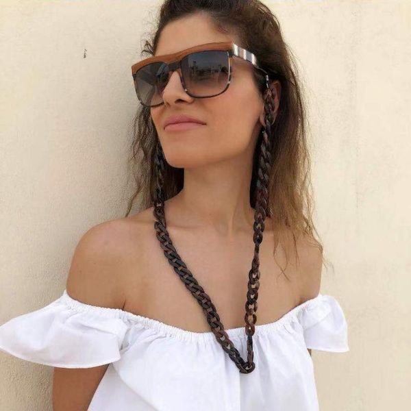 70cm black acrylic eyeglasses chain women reading glasses hanging chain largand glasses eyeglasses strap spectacles holder, Silver
70cm black acrylic eyeglasses chain women reading glasses hanging chain largand glasses eyeglasses strap spectacles holder, Silver